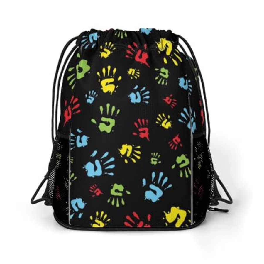 Drawstring Gym Bag - Drawstring Backpack Gym Bag With Shoe