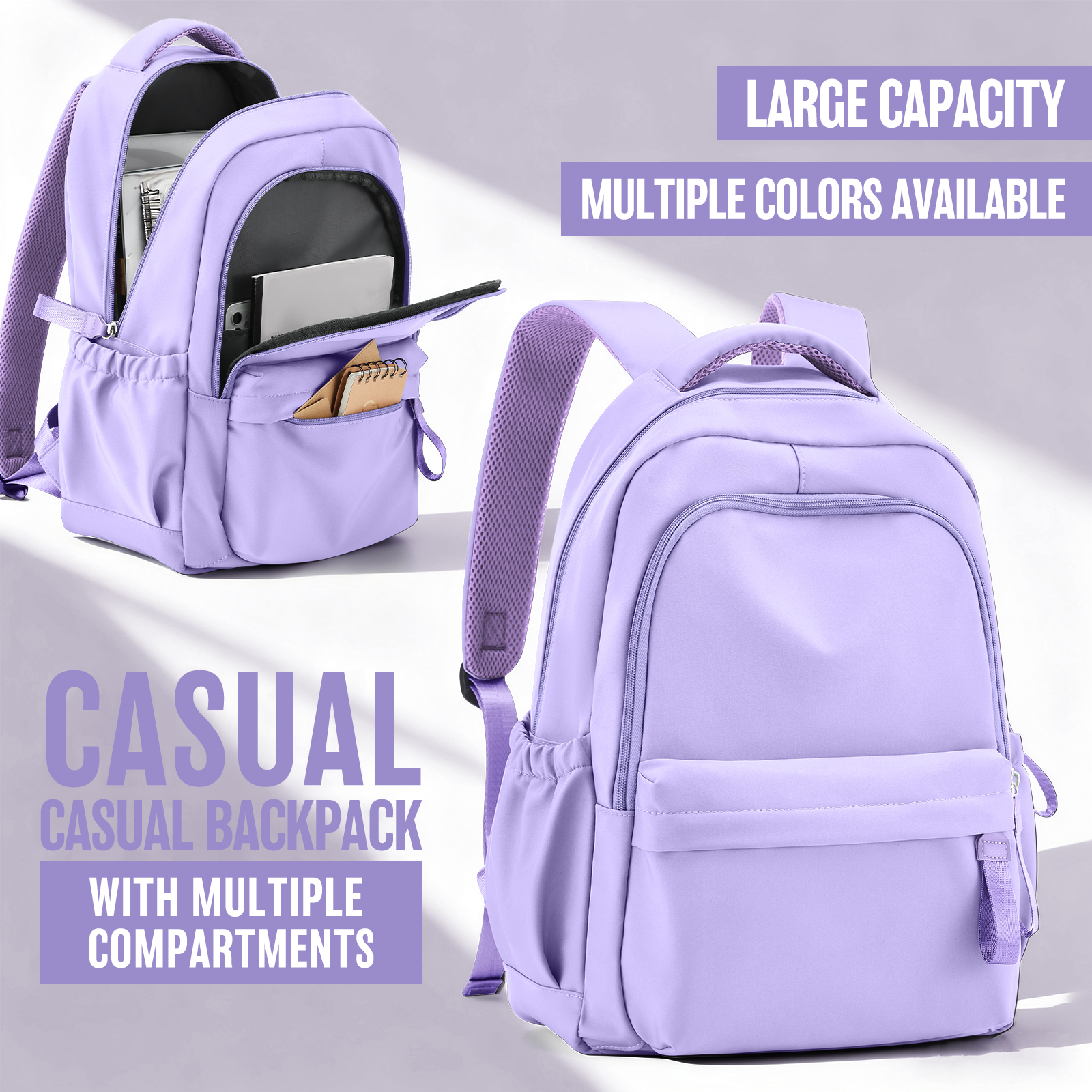 Canvas Backpack Casual - Teenage School Backpacks Casual Backpack Perfect