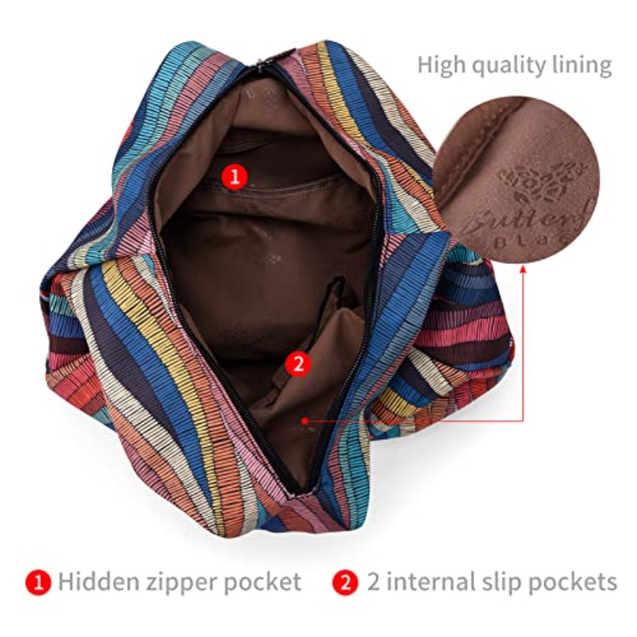Boho Small Backpack Purse for  - Fashion Backpack Women incelemesi ve fiyatı