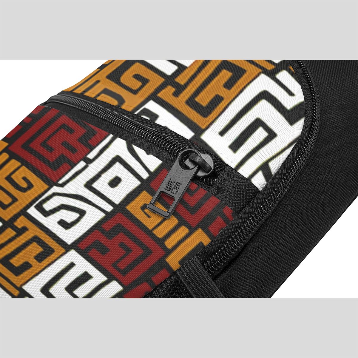 African Kuba Fabric Chest Bag  - Sling Backpack Shoulder incelemesi ve fiyatı