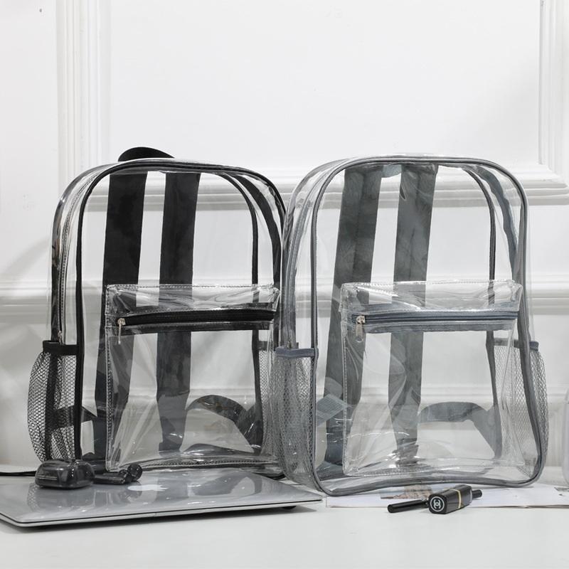 Hot Transparent PVC Outdoor Sp - Canvas Backpack Casual incelemesi ve fiyatı