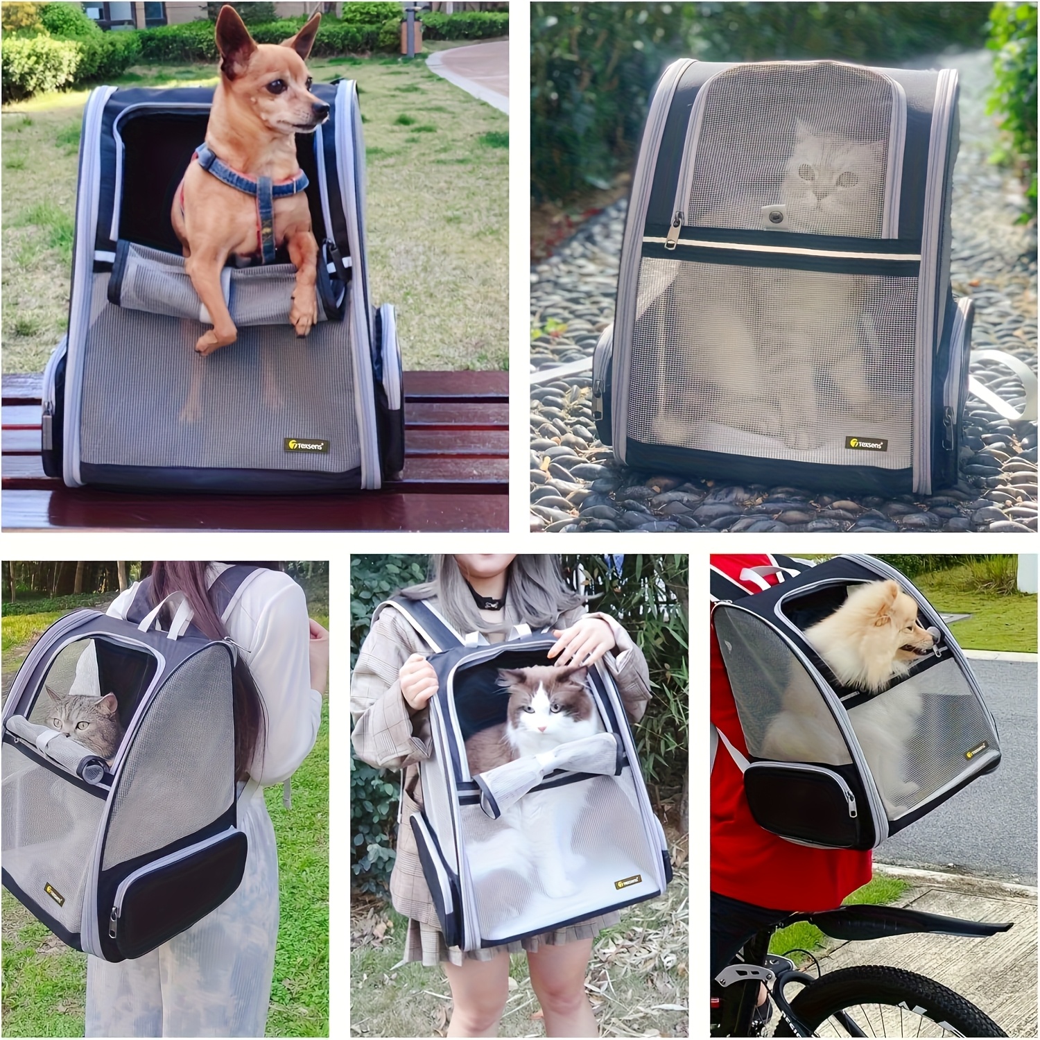 A foldable ventilated pet back - Foldable Backpack Small incelemesi ve fiyatı