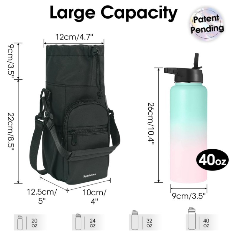 Water Bottle Holder with Strap - Hydration Pack Outdoor incelemesi ve fiyatı