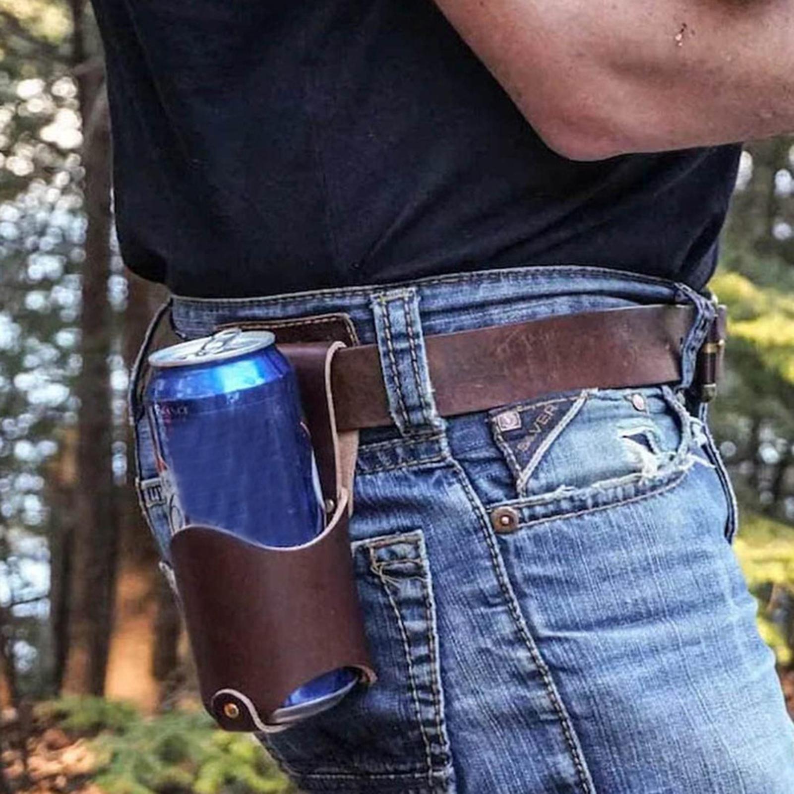 PU Leather Beer Bottle Waist C - Hydration Pack Outdoor incelemesi ve fiyatı