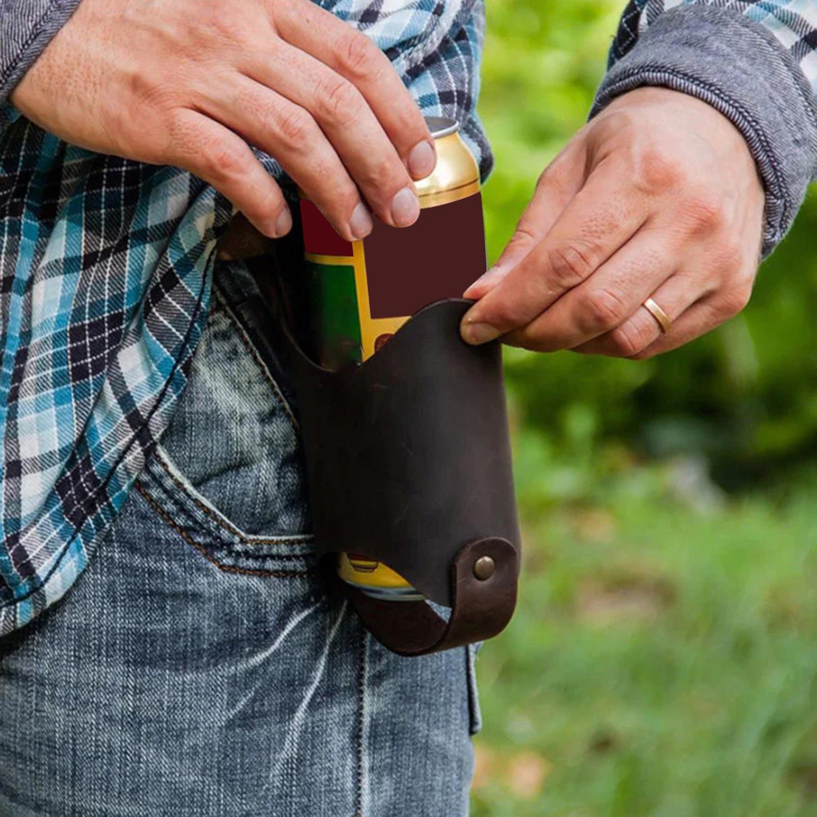 PU Leather Beer Bottle Waist C - Hydration Pack Outdoor incelemesi ve fiyatı