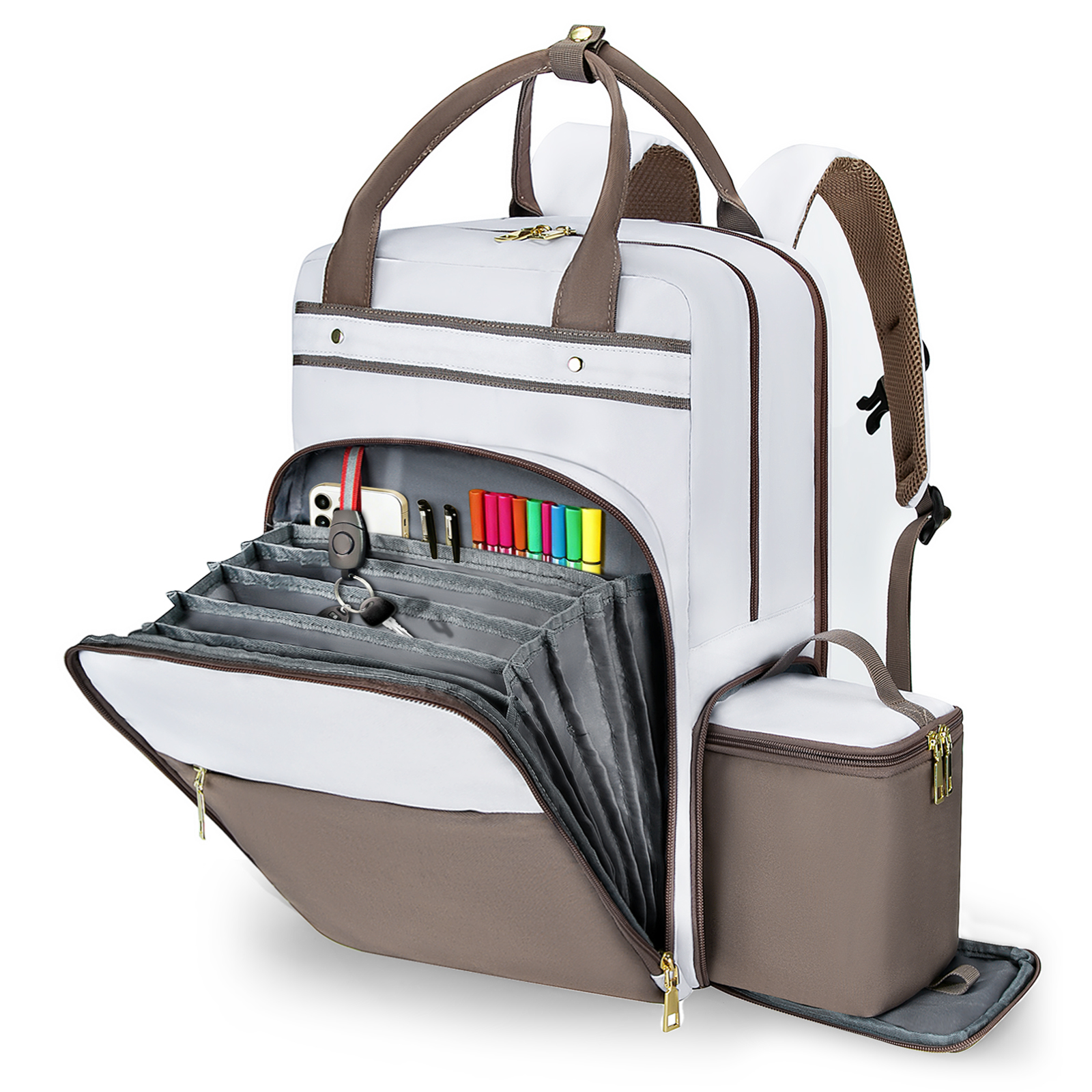 Teacher Backpack with Lunch ba - Laptop Backpack 15.6 incelemesi ve fiyatı