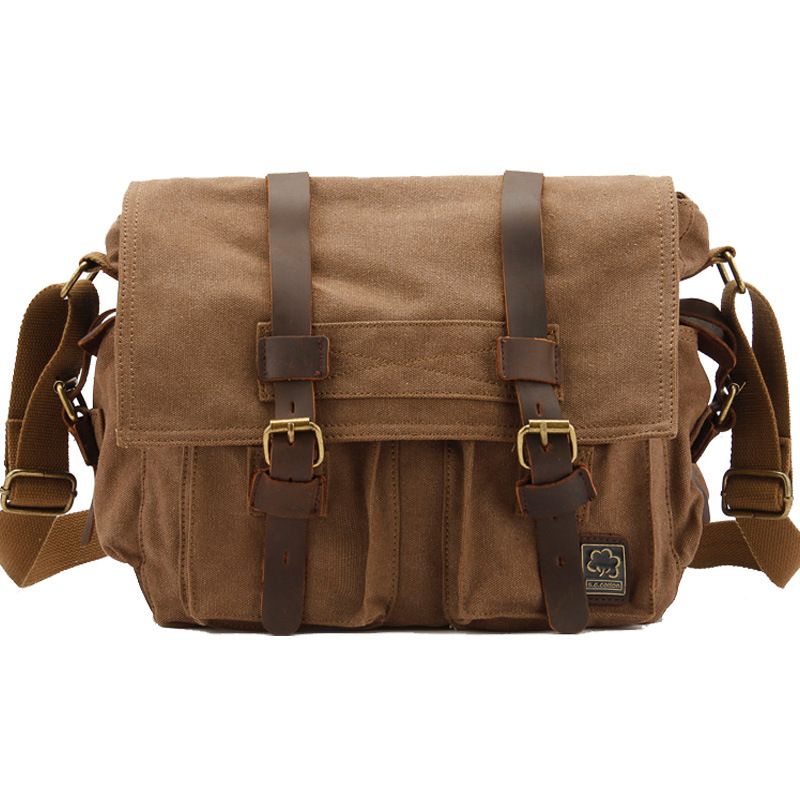 Men's Women's Casual Vintage C - Leather Backpack Vintage incelemesi ve fiyatı