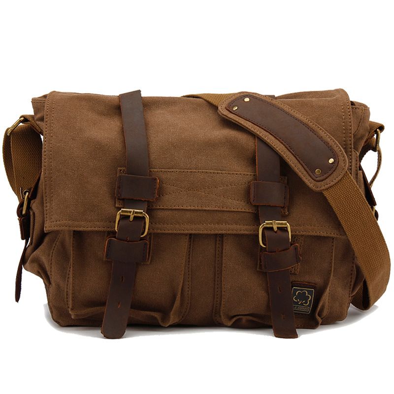Men's Women's Casual Vintage C - Leather Backpack Vintage incelemesi ve fiyatı