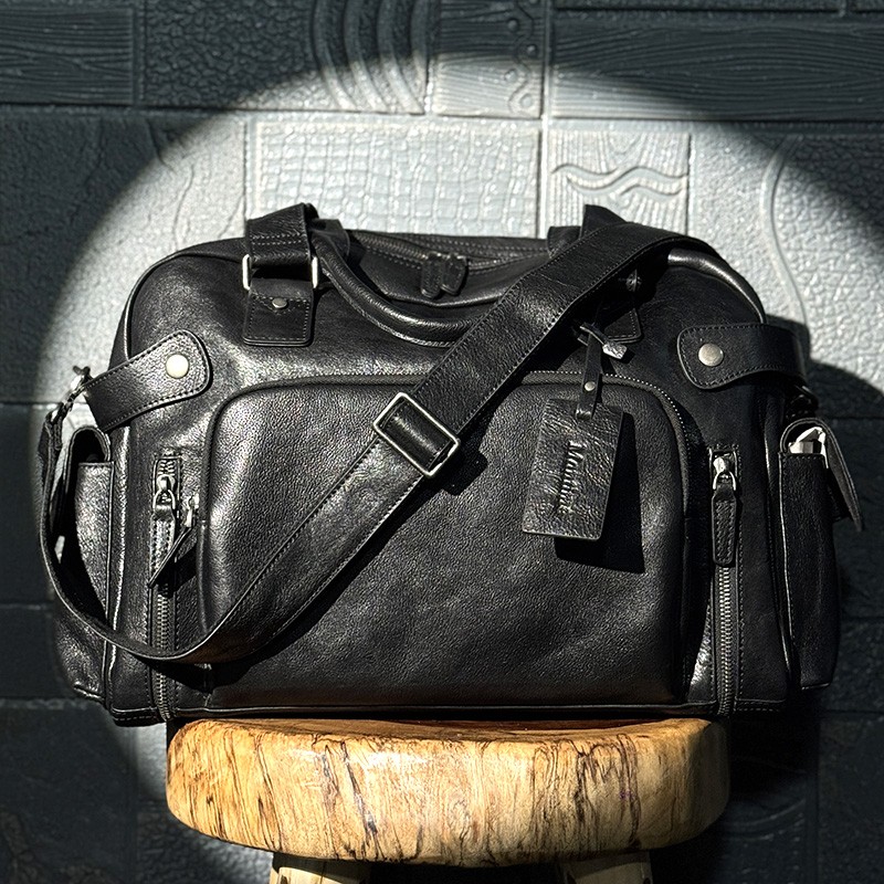 Vintage vegetable tanned leath - Leather Backpack Vintage incelemesi ve fiyatı