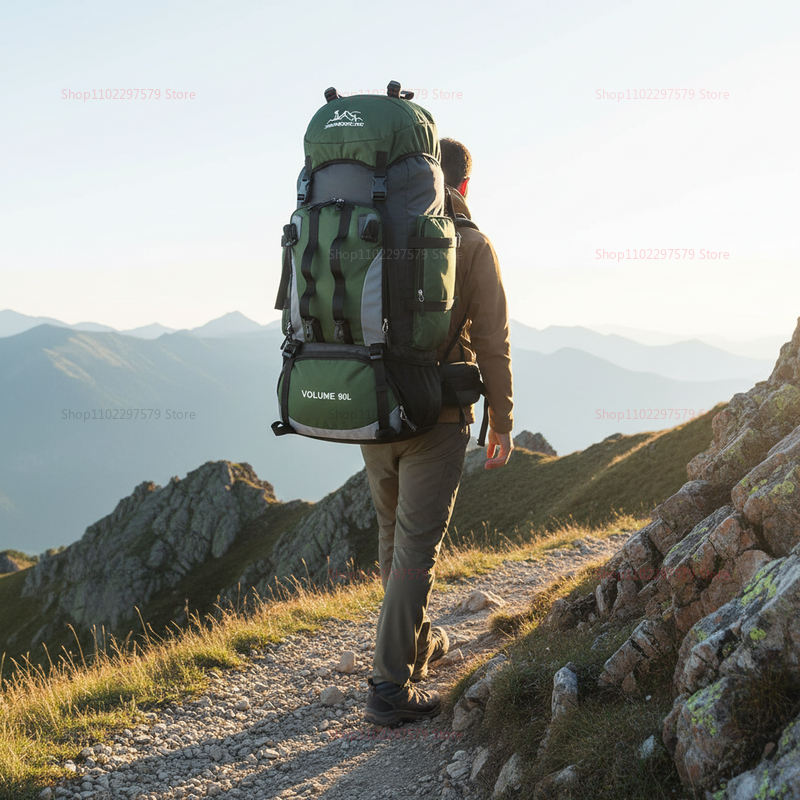 Large 90L Travel Backpack Mili - Rucksack Military Style incelemesi ve fiyatı