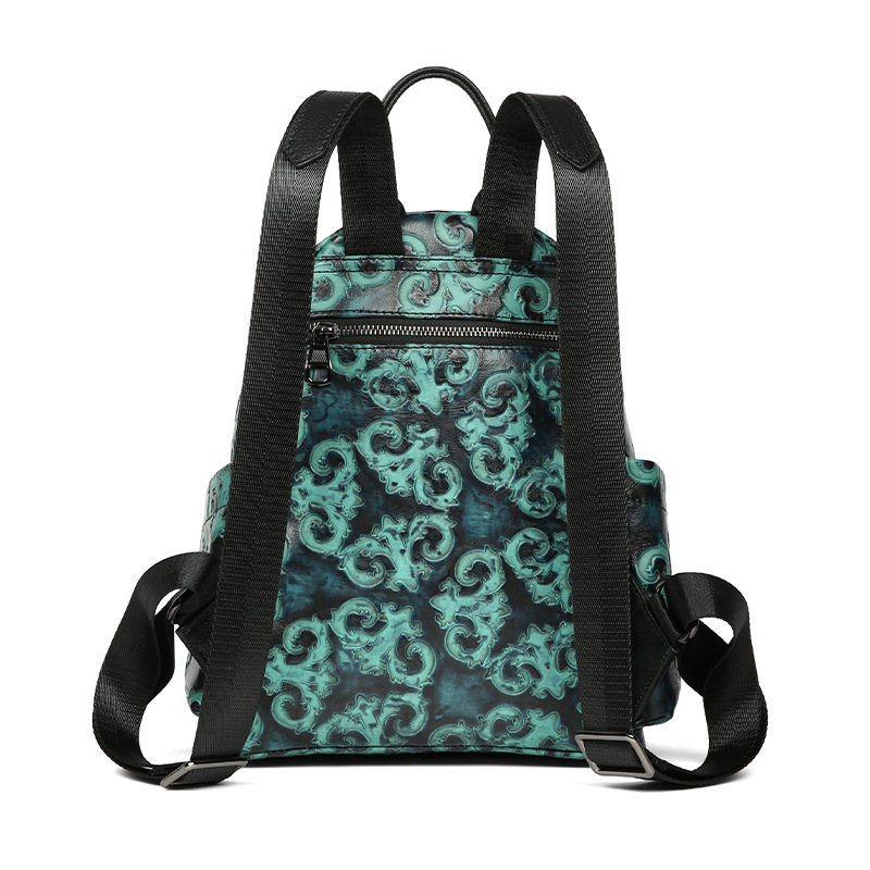 Johnature Genuine Leather Embo - Leather Backpack Vintage incelemesi ve fiyatı