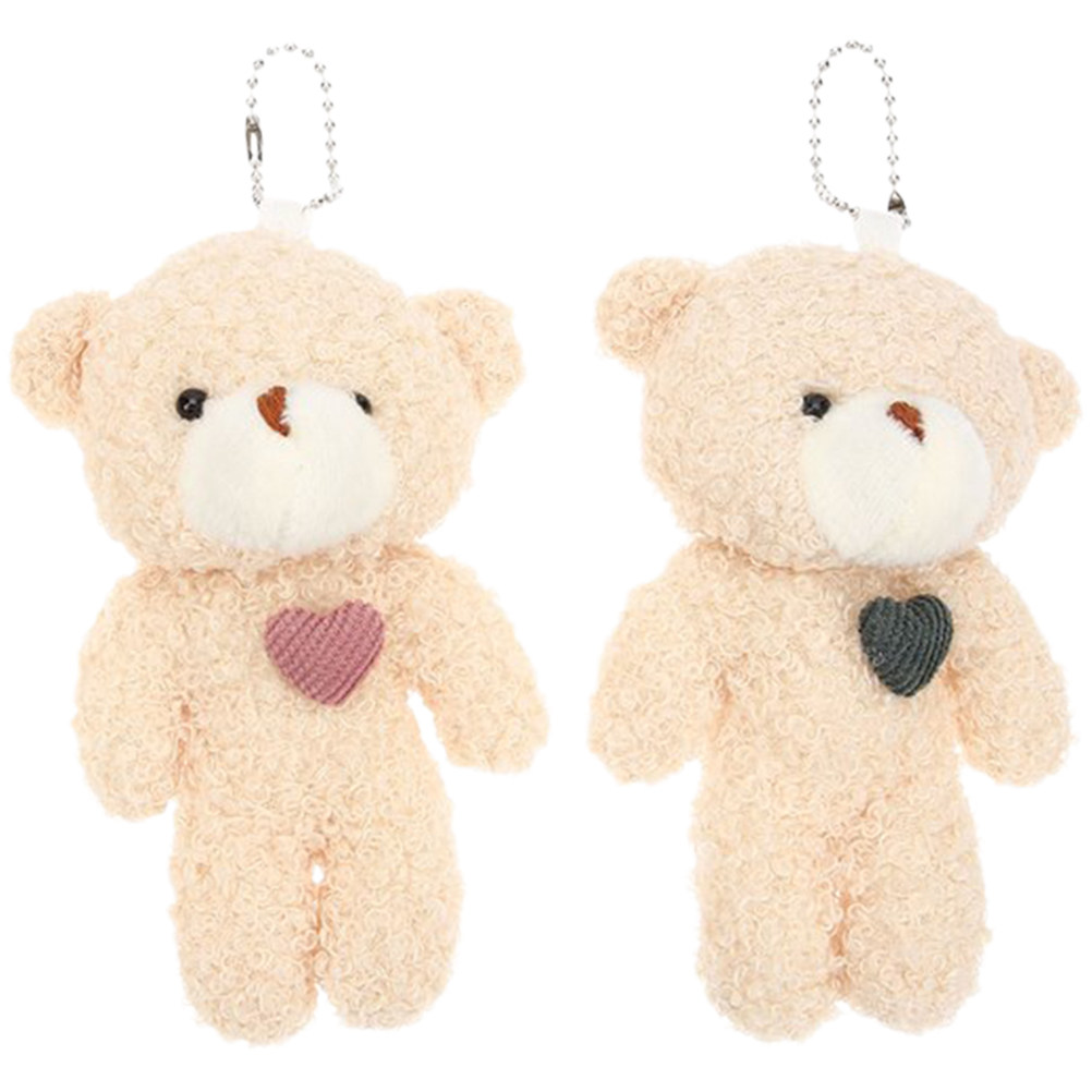 2 Pcs Stuffed Key Ring Charms  - Mini Backpack Purse incelemesi ve fiyatı