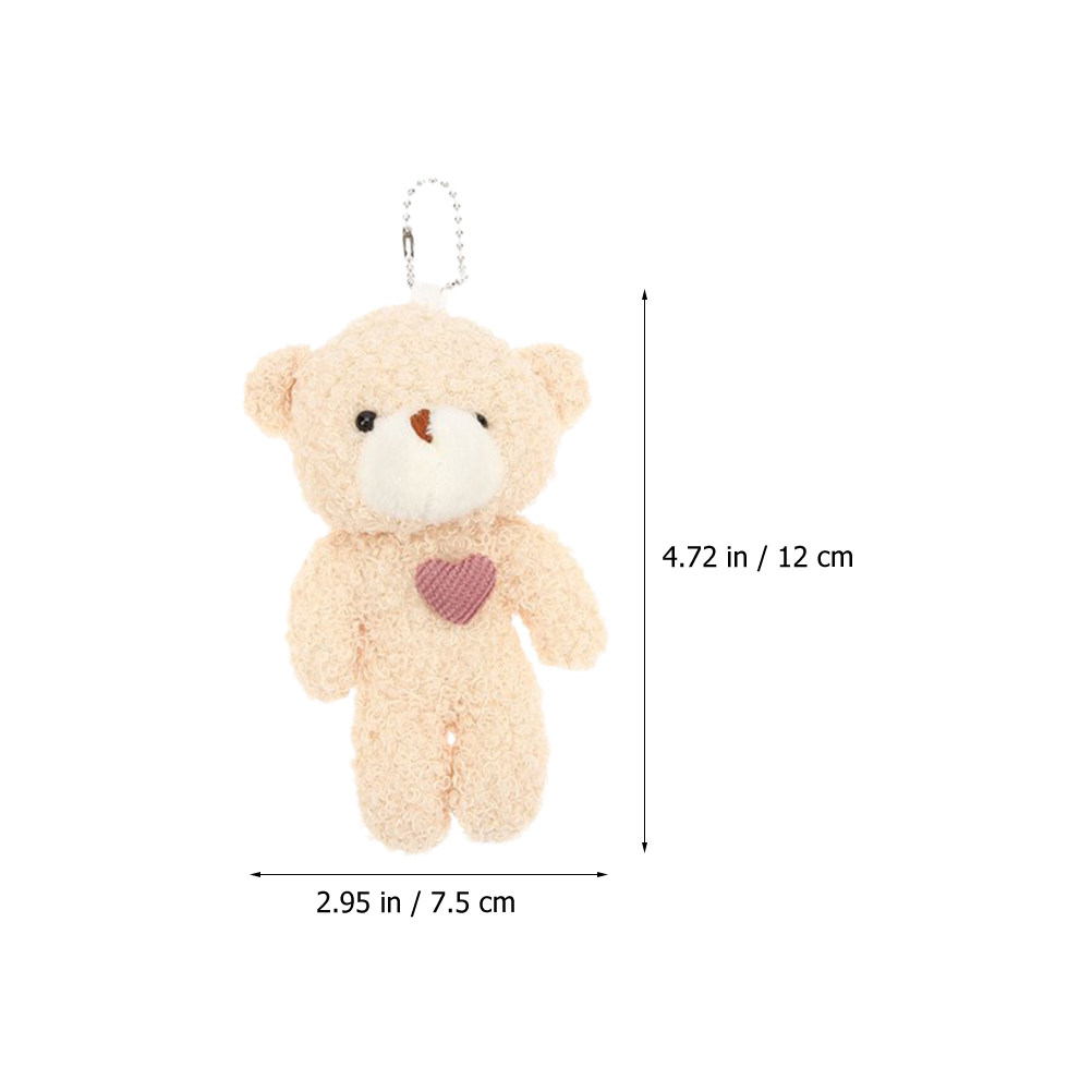 2 Pcs Stuffed Key Ring Charms  - Mini Backpack Purse incelemesi ve fiyatı