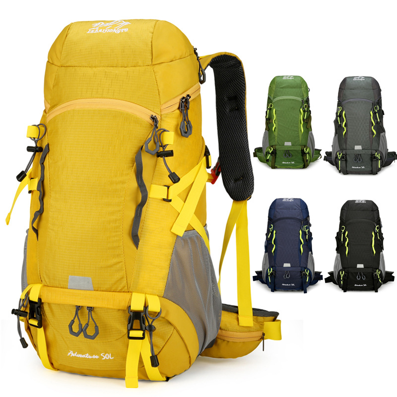 50L Waterproof Camping Backpac - Rain Cover Backpack incelemesi ve fiyatı