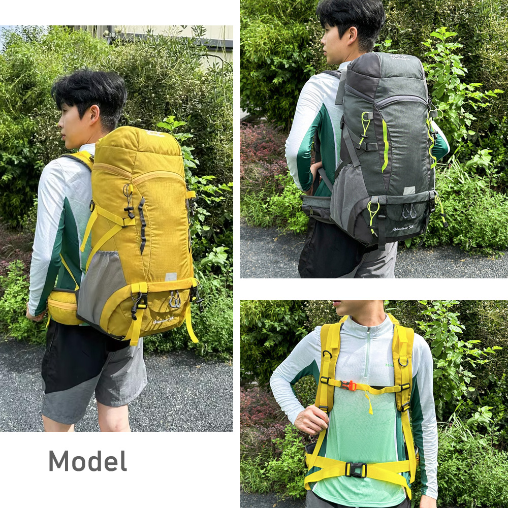 50L Waterproof Camping Backpac - Rain Cover Backpack incelemesi ve fiyatı