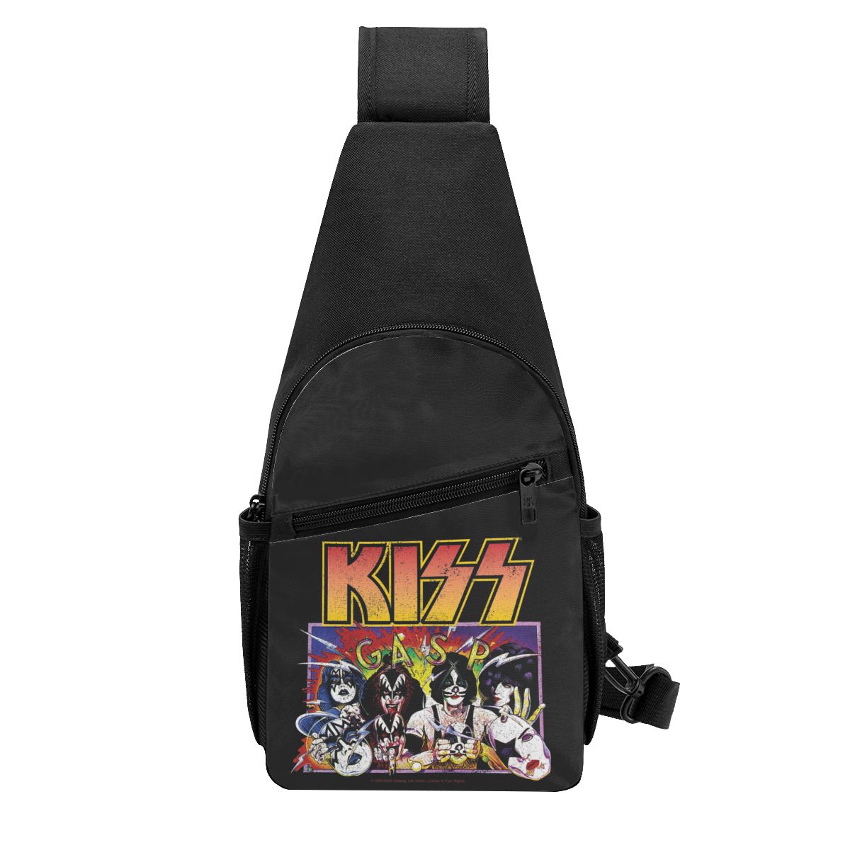 Rock Roll Band Kiss Cat Chest  - Sling Backpack Shoulder incelemesi ve fiyatı