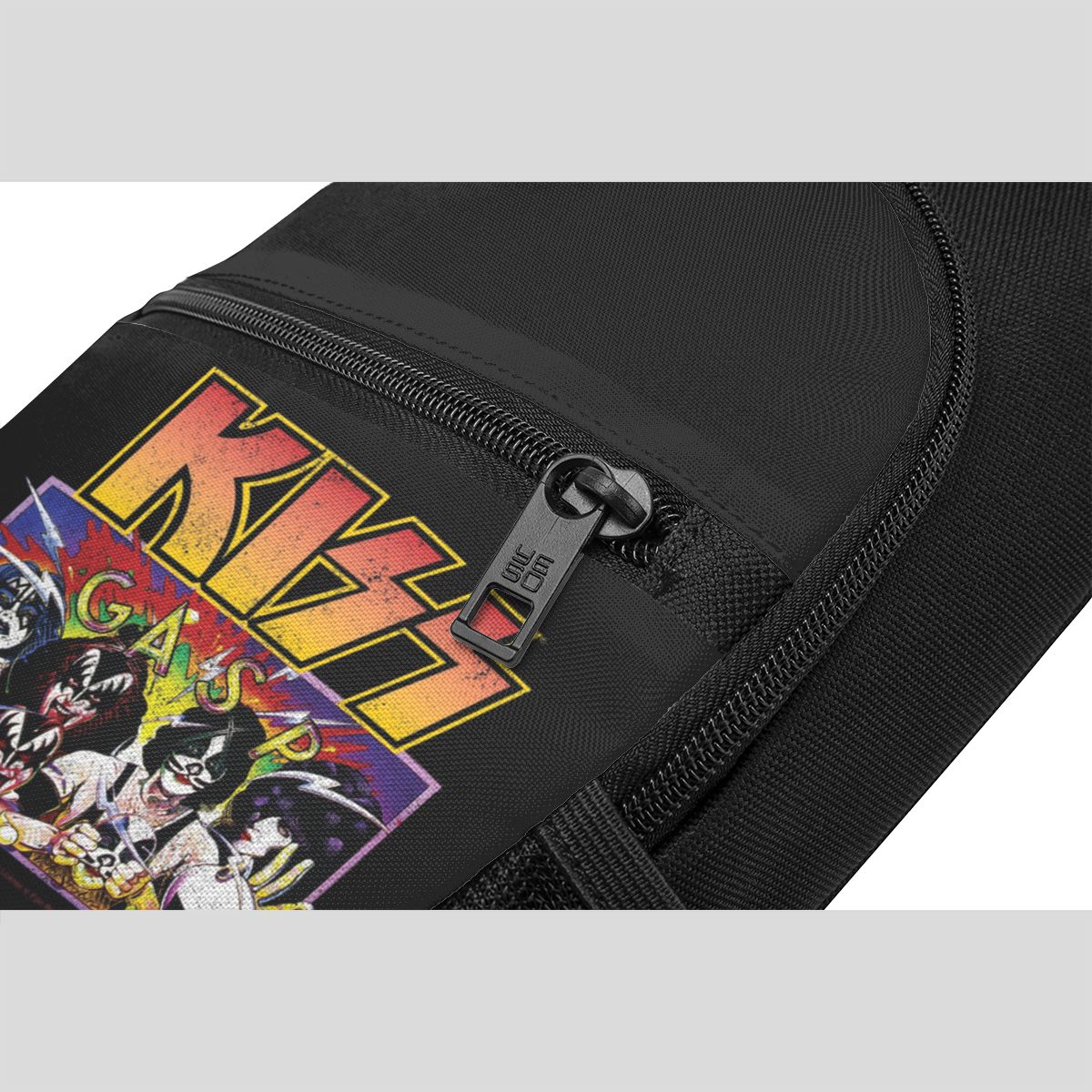 Rock Roll Band Kiss Cat Chest  - Sling Backpack Shoulder incelemesi ve fiyatı
