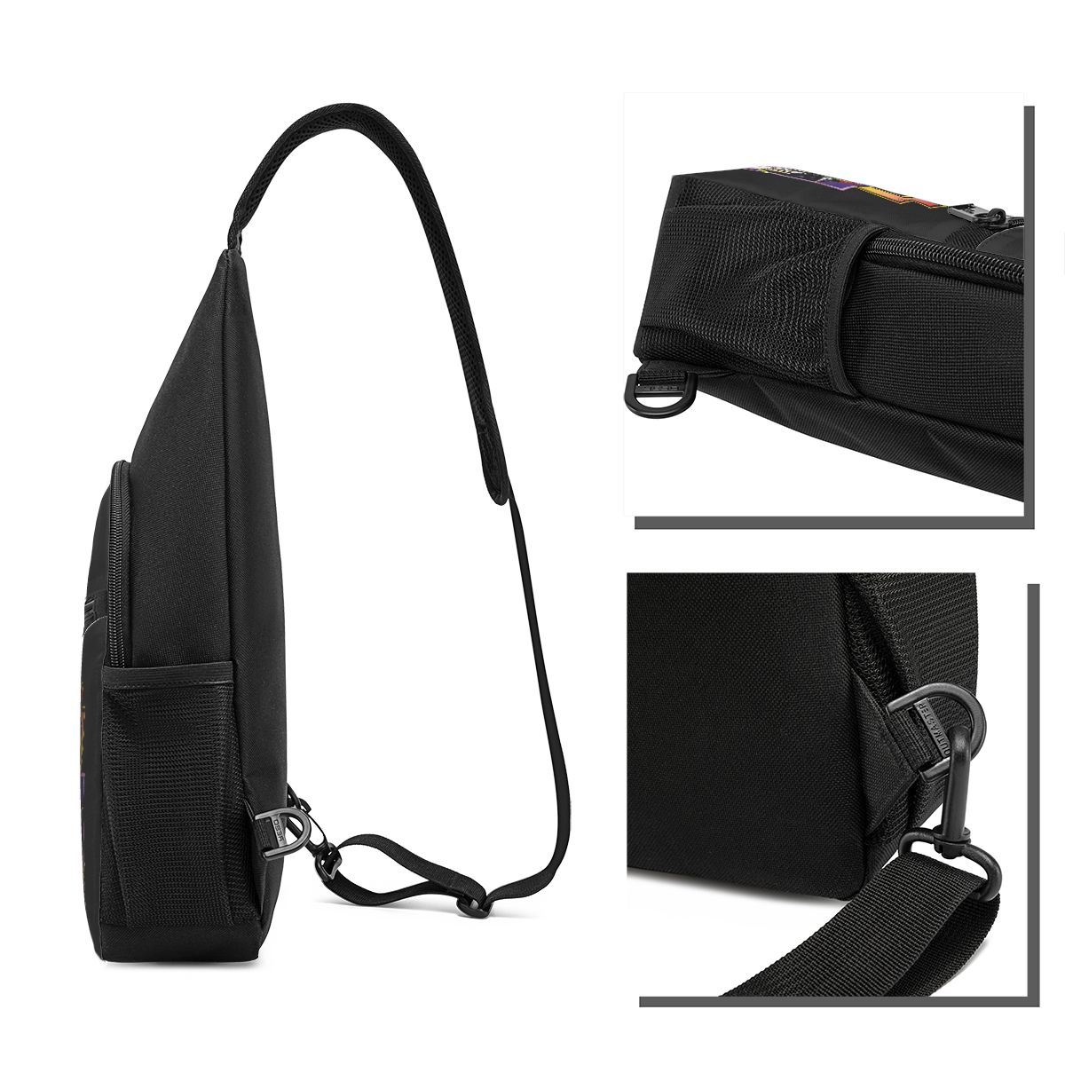 Rock Roll Band Kiss Cat Chest  - Sling Backpack Shoulder incelemesi ve fiyatı