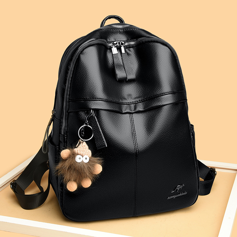 Women's Soft Leather Backpack  - Leather Backpack Vintage incelemesi ve fiyatı