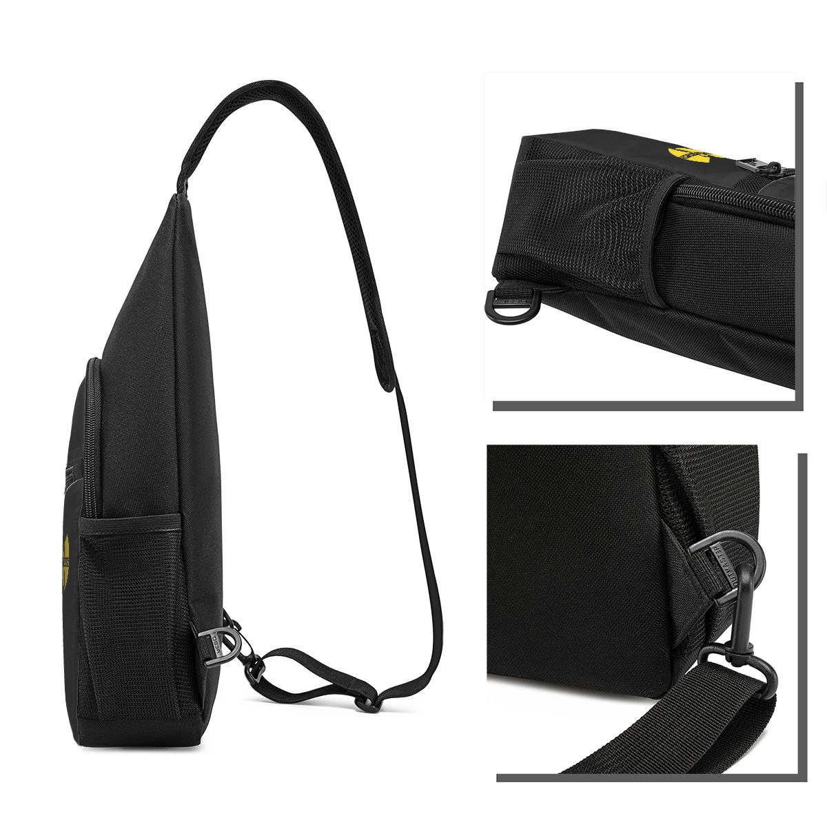 Wu Tang Clan Print Chest Bag M - Sling Backpack Shoulder incelemesi ve fiyatı
