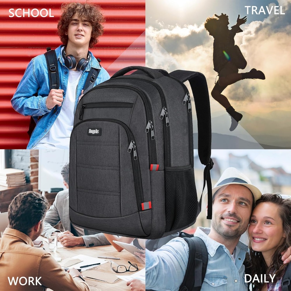 Men's School Backpack for Teen - Laptop Backpack 15.6 incelemesi ve fiyatı