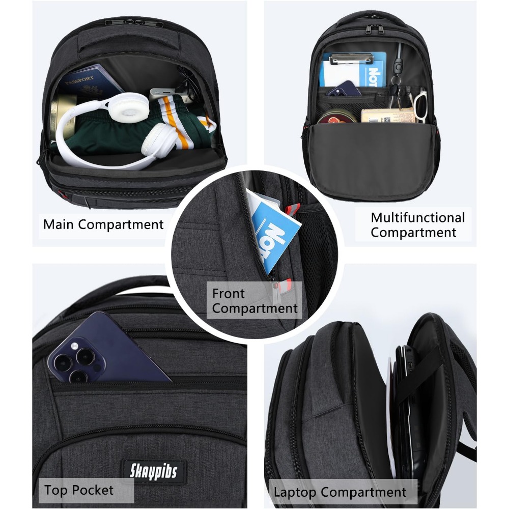 Men's School Backpack for Teen - Laptop Backpack 15.6 incelemesi ve fiyatı