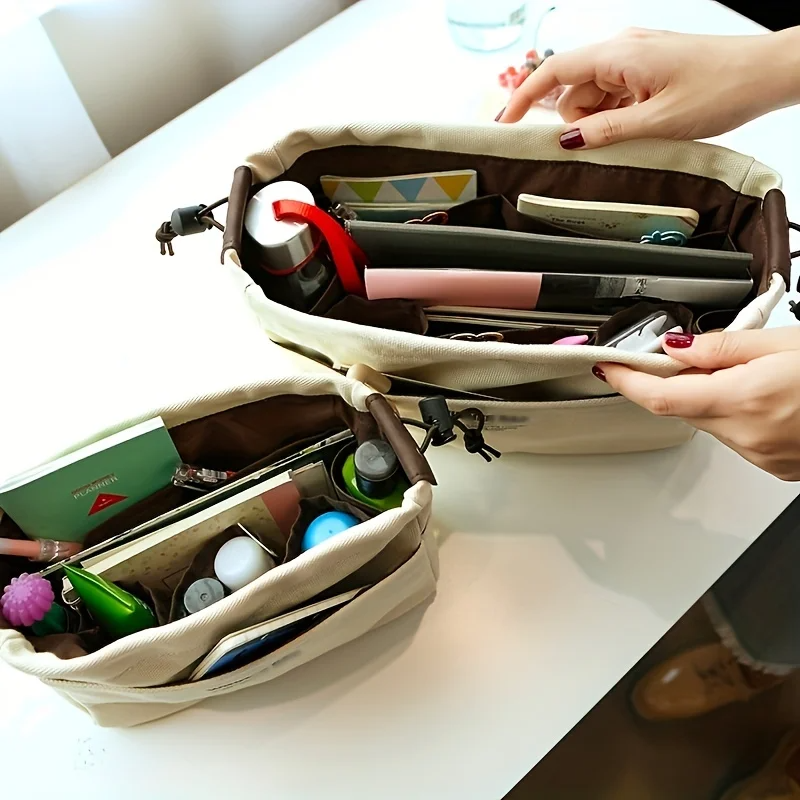 1/2pcs Drawstring Canvas Stora - Backpack Insert Organizer incelemesi ve fiyatı