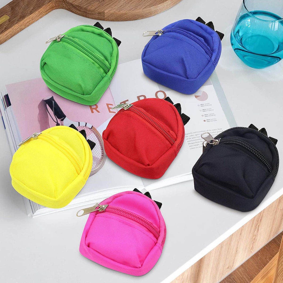 Double-Shoulder Zipper Small C - Mini Backpack Purse incelemesi ve fiyatı