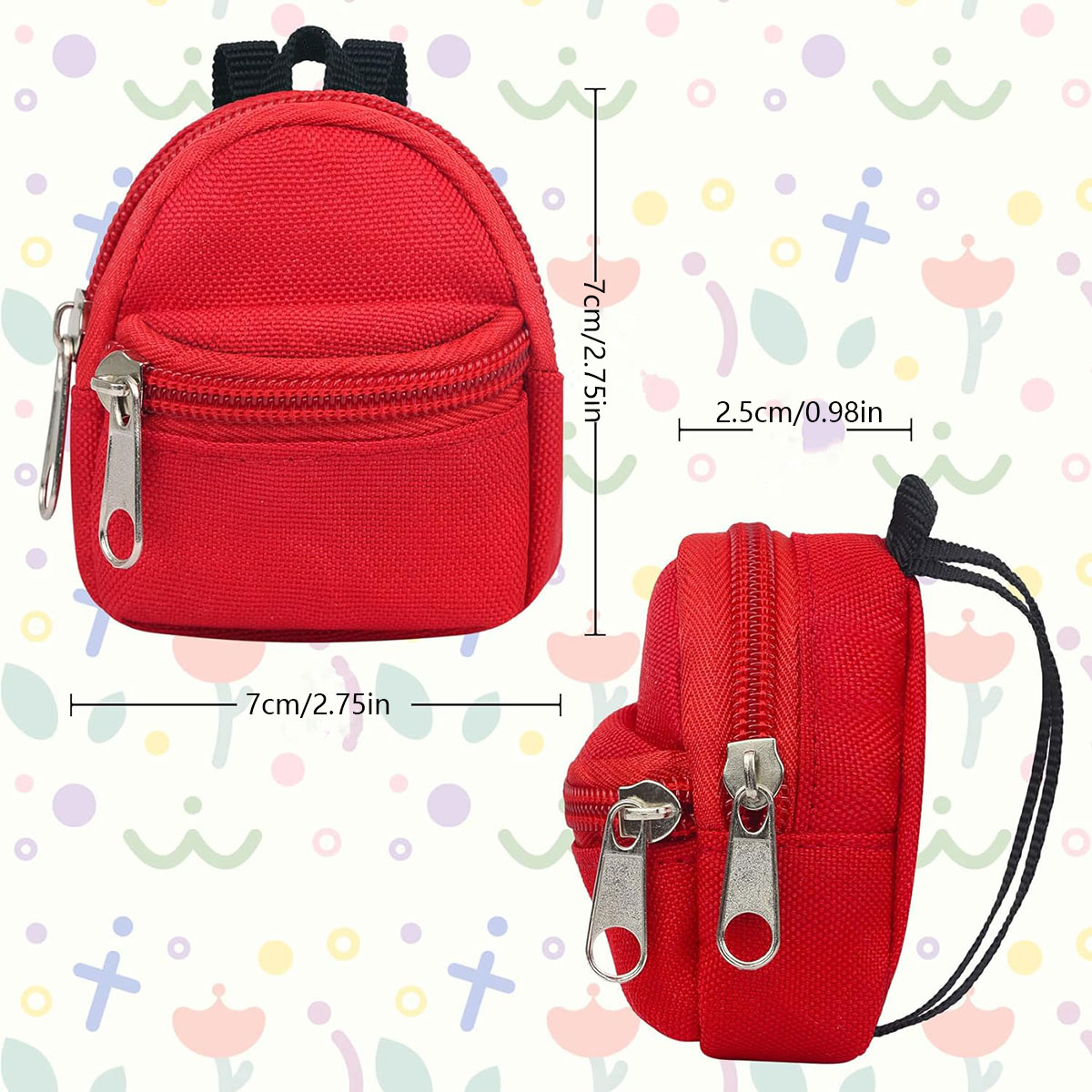 Double-Shoulder Zipper Small C - Mini Backpack Purse incelemesi ve fiyatı