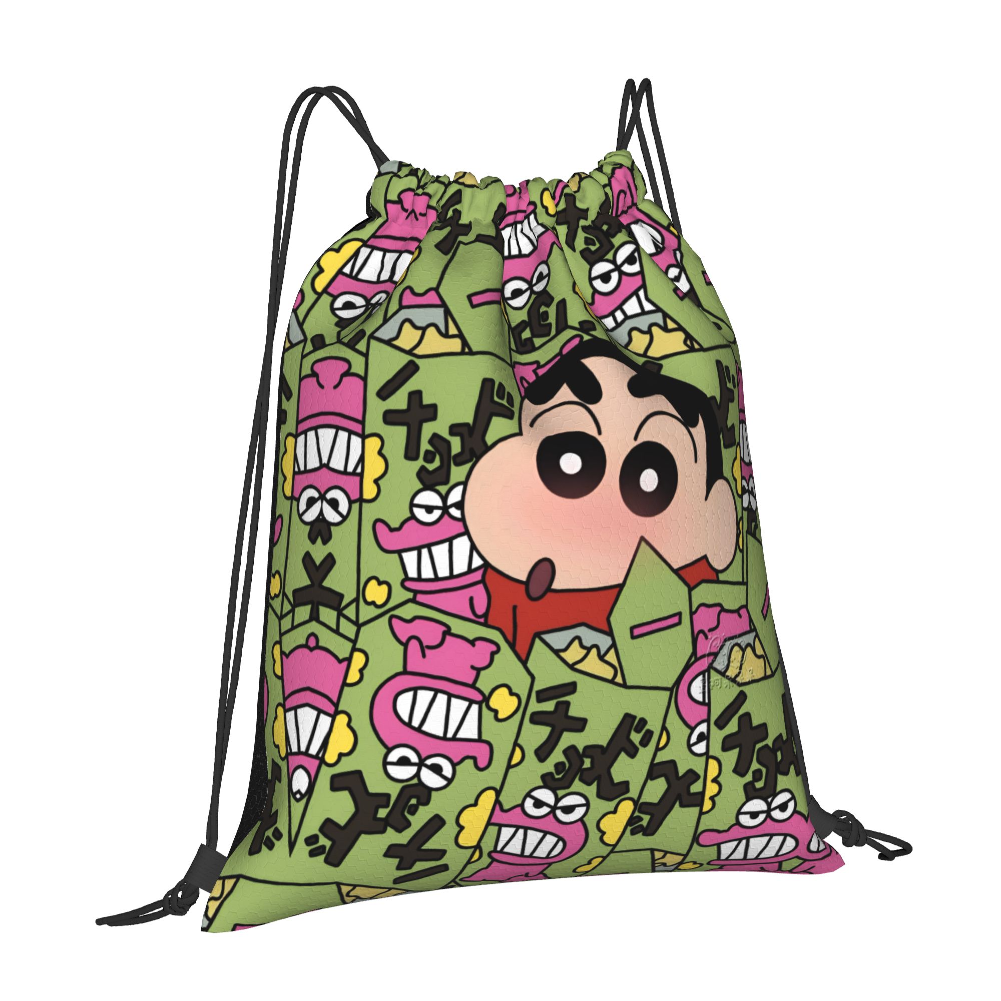 Custom Crayons Shins Chans Dra - Drawstring Gym Bag incelemesi ve fiyatı